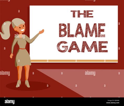 blame game|BLAME GAME Definition & Meaning .